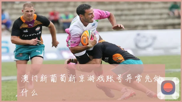 澳门新葡萄新京游戏账号异常先做什么