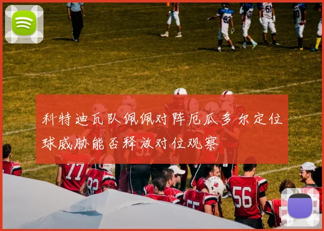 科特迪瓦队佩佩对阵厄瓜多尔定位球威胁能否释放对位观察